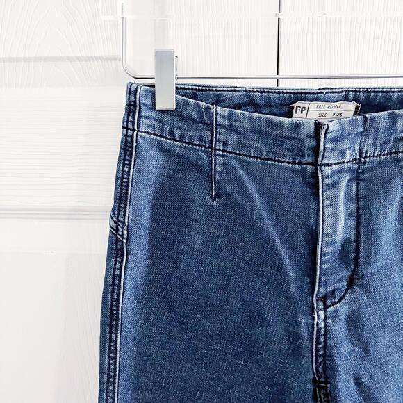 Free People High Rise Skinny Jeggings - Picture 2 of 9